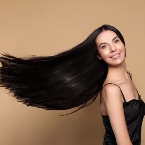 Healthy Hair Growth Herbal Powder – Coconut, Amla, Black Sesame & Pattika Bellam Blend